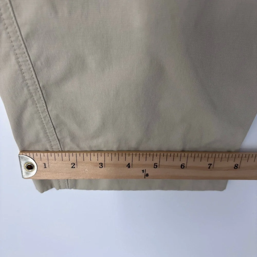 Duck Head Harbor Performance Chino Pants Mens 35x25 (Tag 36x30) Khaki Hemmed